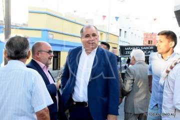 Pablo Rodríguez pregona las fiestas de El Ejido 2018 (Foto Antonio Alí)